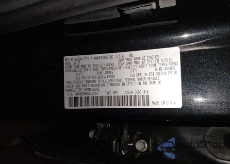 2025 Mazda Cx-50 2.5 S Preferred Package z USA, uszkodzony, nr VIN 7MMVABBM4SN352857